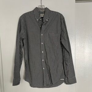 J Crew Men’s Button Down Plaid Checkered Shirt